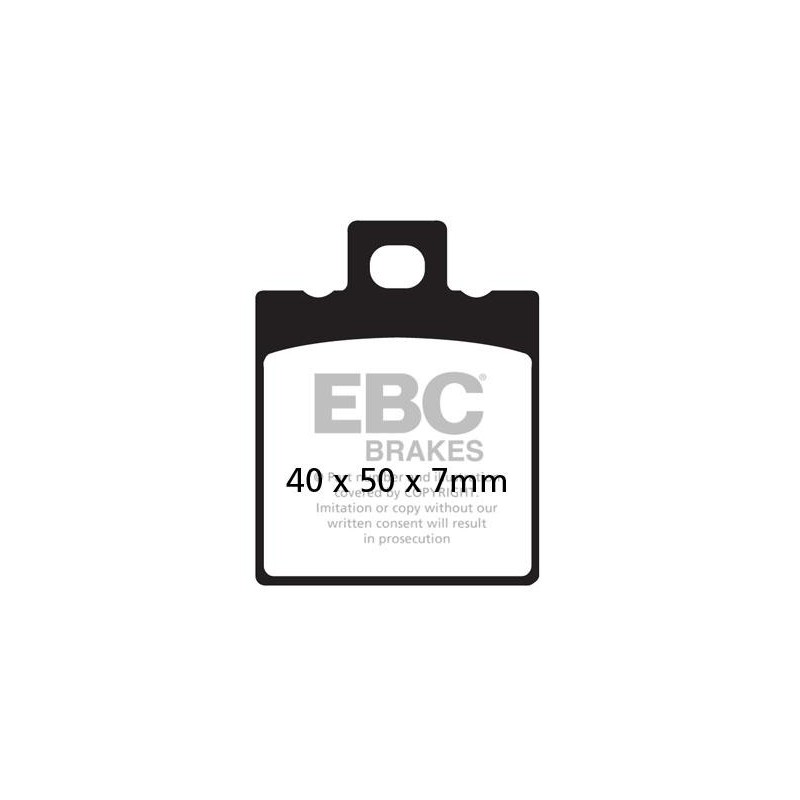 Klocki hamulcowe EBC FA047TT (kpl. na 1 tarcze) Klocki hamulcowe EBC FA047TT (kpl. na 1 tarcze)