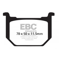 Klocki hamulcowe EBC FA051...