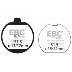 Klocki hamulcowe EBC FA037...