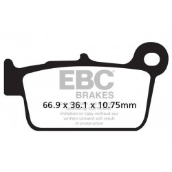 Klocki hamulcowe EBC...