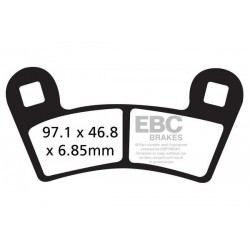 Klocki hamulcowe EBC FA456R...