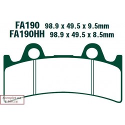 Klocki hamulcowe EBC FA190V...