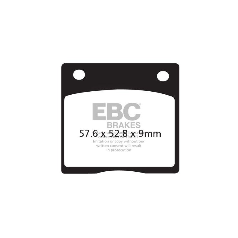 Klocki hamulcowe EBC FA036 (kpl. na 1 tarcze) Klocki hamulcowe EBC FA036 (kpl. na 1 tarcze)
