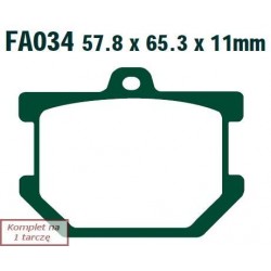 Klocki hamulcowe EBC FA034V...