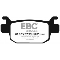 Klocki hamulcowe EBC FA698...