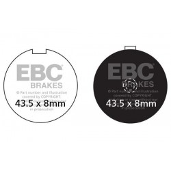 Klocki hamulcowe EBC FA056...