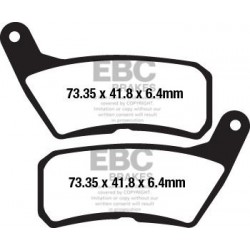 Klocki hamulcowe EBC FA654...