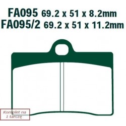 Klocki hamulcowe EBC FA095V...
