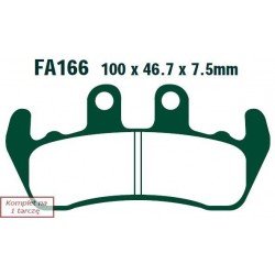 Klocki hamulcowe EBC FA166...
