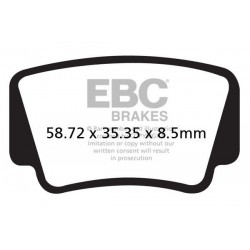 Klocki hamulcowe EBC FA463R...