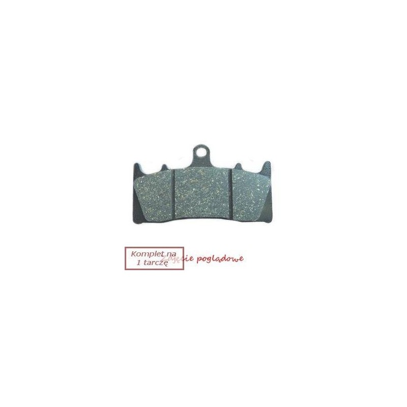 Klocki hamulcowe EBC FA670 (STD BLACK PAD) (kpl. na 1 tarcze) Klocki hamulcowe EBC FA670 (STD BLACK PAD) (kpl. na 1 tarcze)