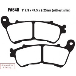 Klocki hamulcowe EBC FA640V...