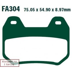 Klocki hamulcowe EBC FA304V...