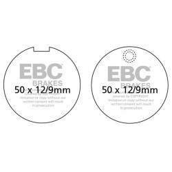Klocki hamulcowe EBC FA055...