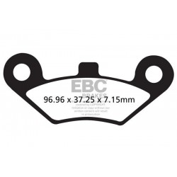 Klocki hamulcowe EBC FA453R...