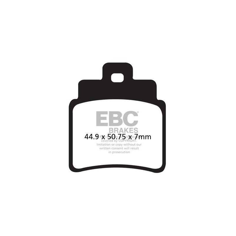 Klocki hamulcowe EBC FA355/4R (kpl. na 1 tarcze) Klocki hamulcowe EBC FA355/4R (kpl. na 1 tarcze)