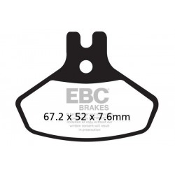 Klocki hamulcowe EBC FA468R...