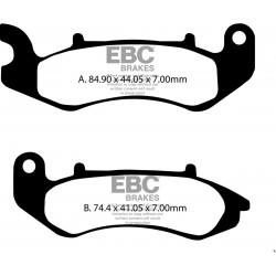 Klocki hamulcowe EBC FA707...