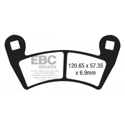 Klocki hamulcowe EBC FA452R...