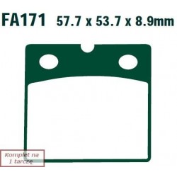 Klocki hamulcowe EBC FA171V...