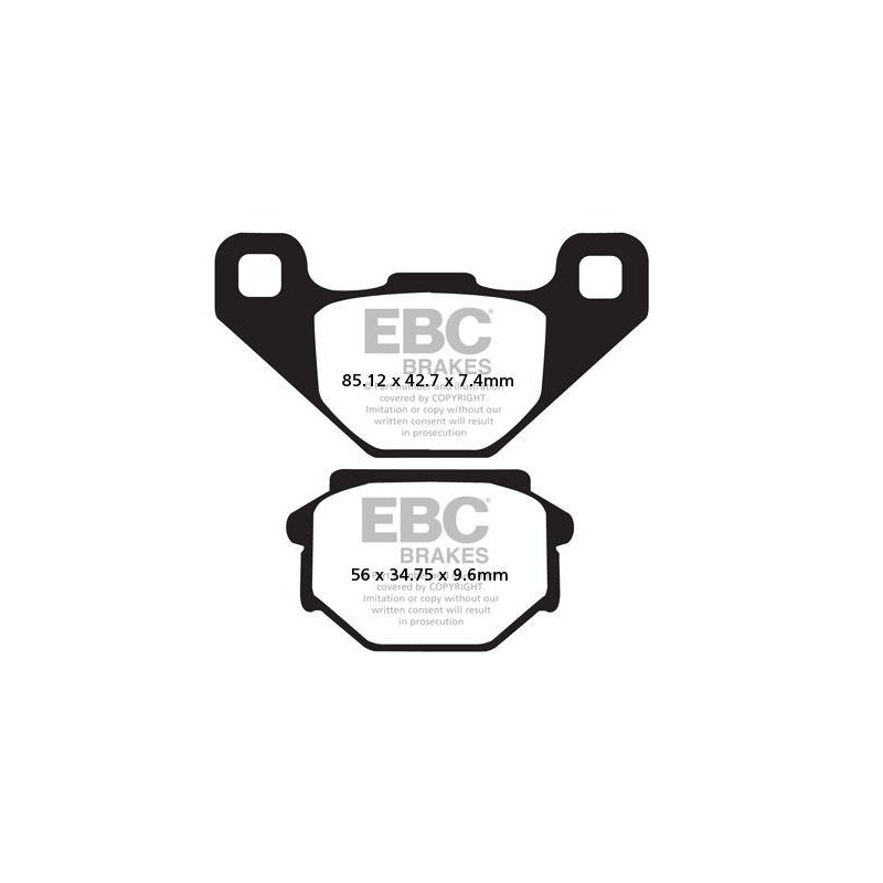 Klocki hamulcowe EBC FA382 (kpl. na 1 tarcze) Klocki hamulcowe EBC FA382 (kpl. na 1 tarcze)