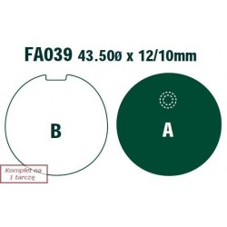 Klocki hamulcowe EBC FA039...