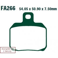 Klocki hamulcowe EBC FA266R...