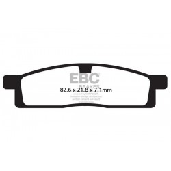 Klocki hamulcowe EBC FA119R...