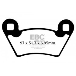 Klocki hamulcowe EBC FA354R...