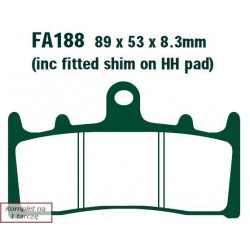 Klocki hamulcowe EBC...