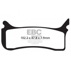 Klocki hamulcowe EBC MXS406...