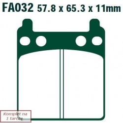 Klocki hamulcowe EBC FA032V...