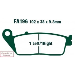 Klocki hamulcowe EBC FA196V...