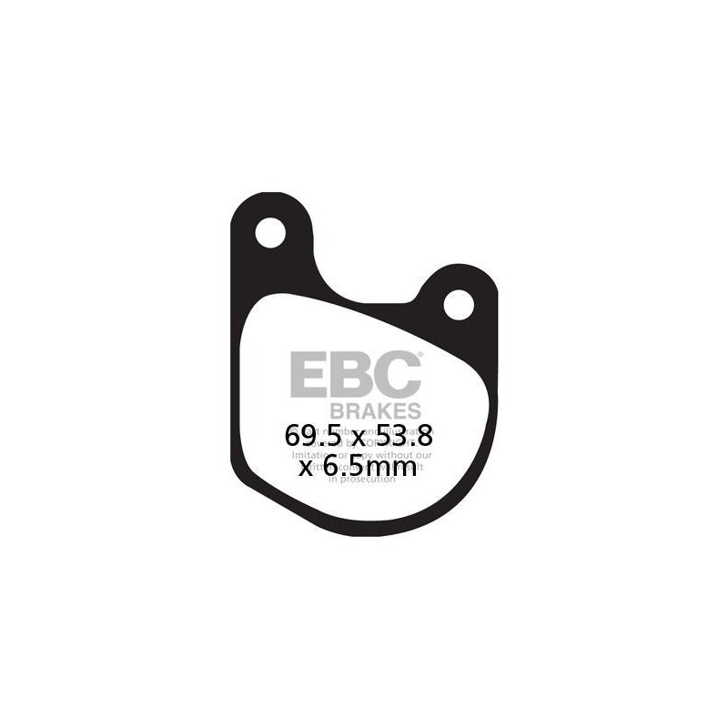 Klocki hamulcowe EBC FA071V V-PAD (kpl. na 1 tarcze)