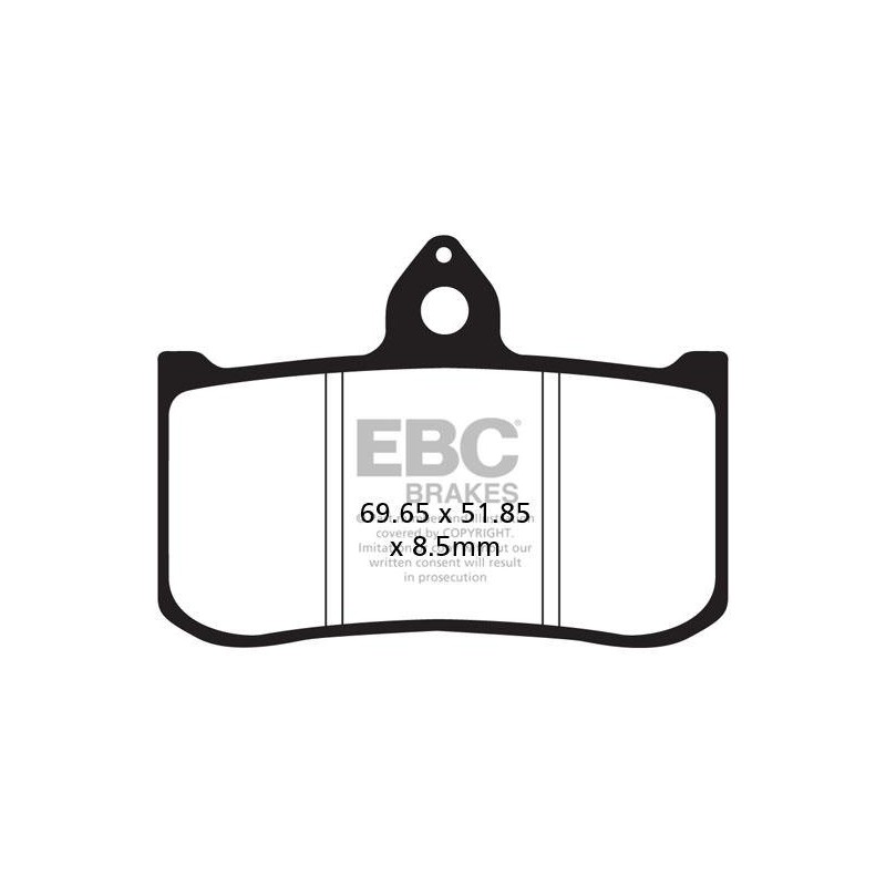 Klocki hamulcowe EBC FA239 (kpl. na 1 tarcze)