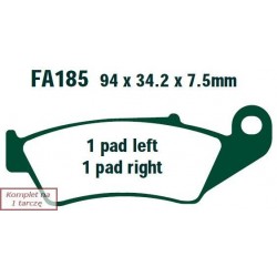 Klocki hamulcowe EBC...