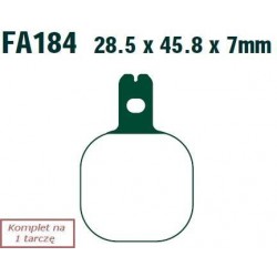 Klocki hamulcowe EBC FA184...