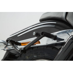 STELAŻ BOCZNY SLC PRAWY SW-MOTECH HARLEY DAVIDSON DYNA FAT BOB (08-), BLACK