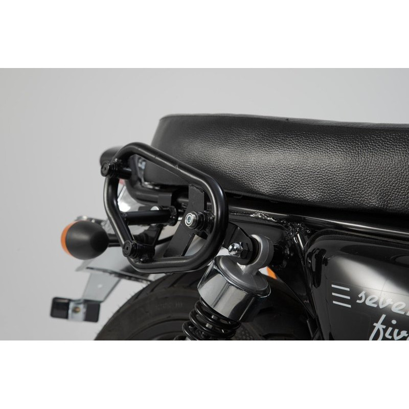STELAŻ BOCZNY SLC PRAWY I LEWY SW-MOTECH MASH DIRT TRACK/BLACK SEVEN/SEVENTY FIVE 125 (16-), BLACK