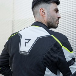 KURTKA TEKSTYLNA REBELHORN HIFLOW IV BLACK/SILVER/FLO YELLOW 