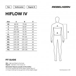 KURTKA TEKSTYLNA REBELHORN HIFLOW IV BLACK/SILVER/FLO YELLOW 