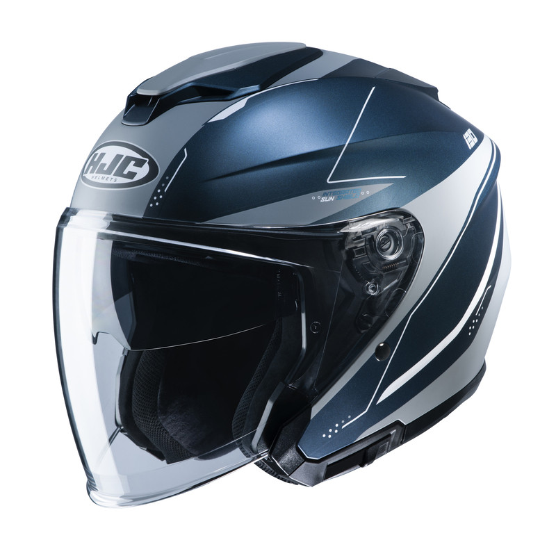 KASK HJC I30 SLIGHT BLUE/SILVER 