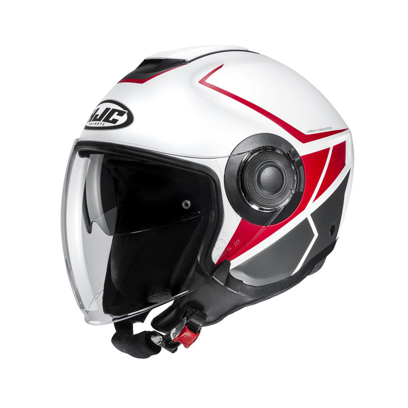 KASK HJC I40 CAMET RED/WHITE 