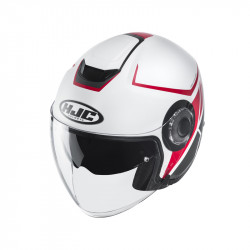KASK HJC I40 CAMET RED/WHITE 