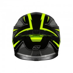 KASK OZONE INTEGRALNY ARROW BLACK/GREY/FLO YELLOW 