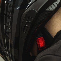 KASK OZONE INTEGRALNY ARROW BLACK/GREY/FLO YELLOW 