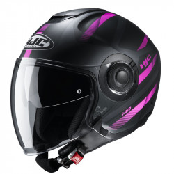 KASK HJC I40 REMI BLACK/PINK 