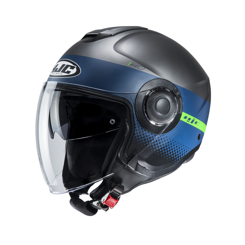KASK HJC I40 UNOVA BLACK/BLUE 
