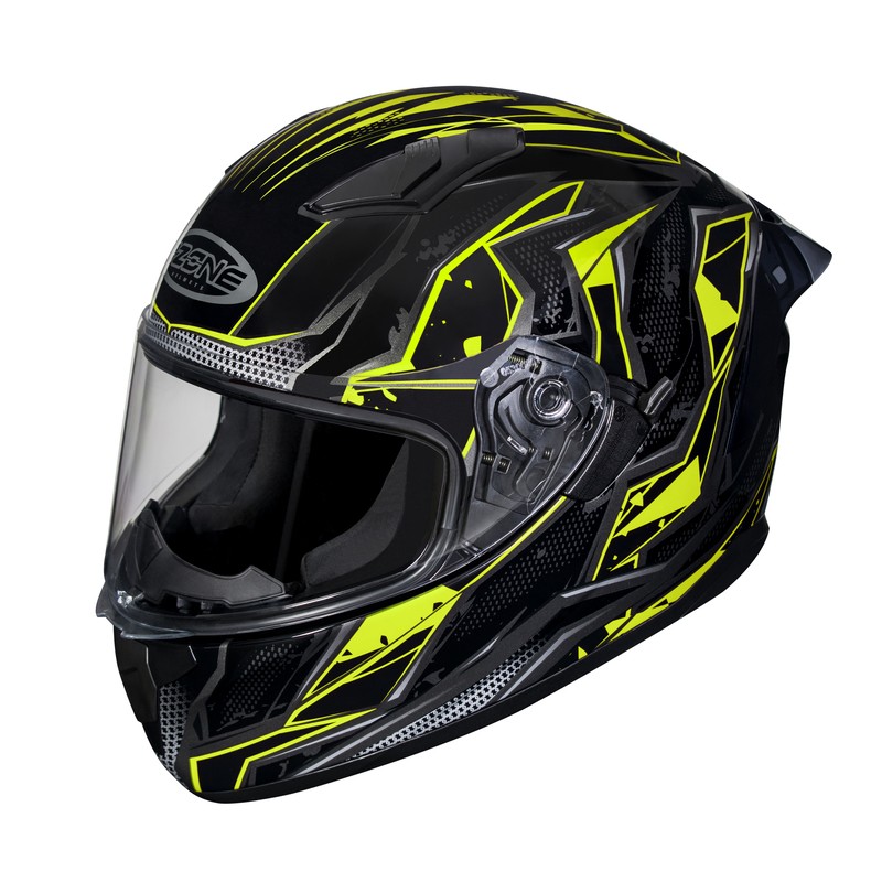 KASK OZONE INTEGRALNY SPRINT BLACK/GREY/FLO YELLOW 