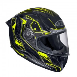KASK OZONE INTEGRALNY SPRINT BLACK/GREY/FLO YELLOW 